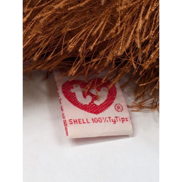 Ty Punkies - ZIG-ZAG the Brown Monkey Plush Stuffed Animal Toy EXCELLENT - Picture 4 of 8